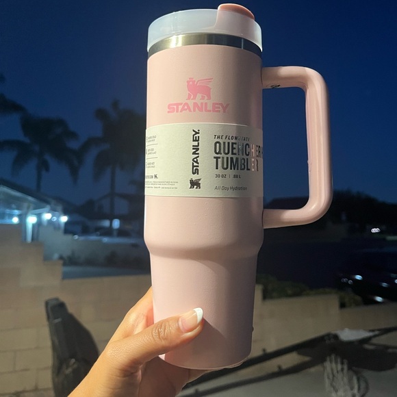 Stanley Other - Stanley Pink Quencher Tumbler 30oz flowstate straw cap
Cup water bottle